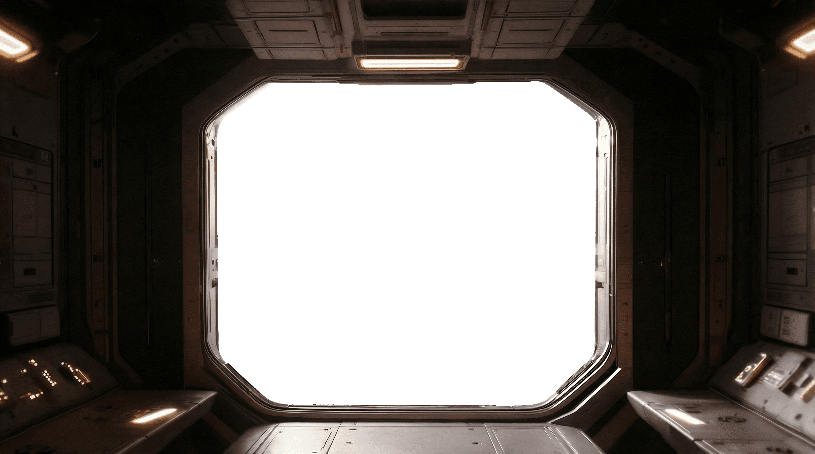 Spacecraft interior window